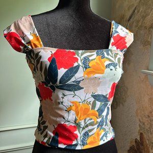 Thick strap tankini top-Janela Bay